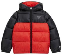 GUESS Geci Băieți HOODED LS PADDED PUFFER W/ZIP Guess Multicolor 16 ani