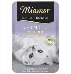 Miamor Nedves eledel Miamor Ragout Royale kiscicáknak marhahússal zselében 100g