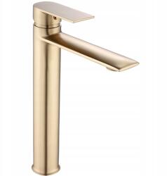 Rea Mosdó Csaptelep MY2102-21GG Veneta Arany Szálcsiszolt Magas (REA-B3009)