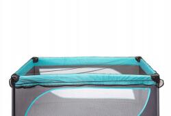 Caretero Szúnyogháló járókához/kiságyhoz, fekete (5903076303882)