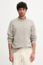 HUGO BOSS gyapjú pulóver - bézs XL - answear - 49 990 Ft