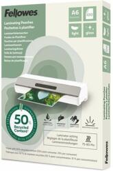 Fellowes Meleglamináló fólia, 80 mikron, A6, fényes, 100 db, FELLOWES "Light (IFW143441) - tintasziget