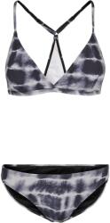 Urban Classics Női Tie Dye Triangle Triangle Back Bikini M fehér|fekete|színes