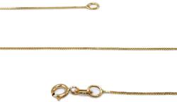 Ékszershop Velencei kocka arany nyaklánc (LP-70) - ekszershop - 66 120 Ft