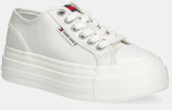 Tommy Hilfiger sportcipő FOXING FLATFORM LC - fehér Női 39
