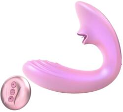  Tracy's Dog OG Lick - G-pont vibrátor és csiklóizgató (pink) - erotikashow