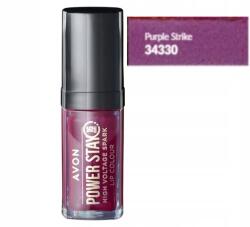 Avon Power Stay Fényes folyékony rúzs Purple Strike (Lila Villám) (34330)