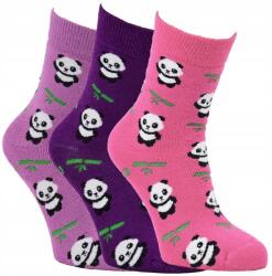 ViO Gyerek frottír bambusz zokni 8501024, téli, lányka, rózsaszín panda, 3 pár…