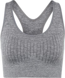 Tchibo - Varrásmentes sportmelltartó - nő - méret L 44/46 - szürke