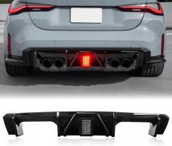  Diffúzor Hátsó Spoiler Bmw G80 G81 G82 G83 Fekete Fényes