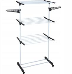 Storage Solutions Mosó-szárítógép 3 szintes 80 x 57 x 165 cm összecsukható fehér (CR1000470) Ruhaszárító