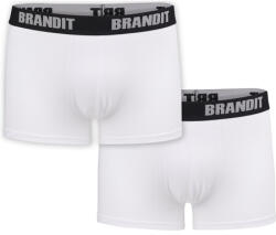 Brandit Boxershorts Logo 2er Pack wht/wht