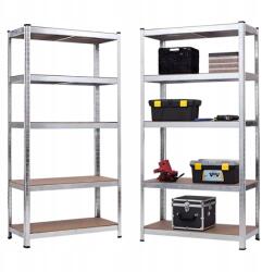 Plonos Tárolószekrény Fém 180x90x40 CM - 875 Kg - Garázs Pince Raktár (470200)