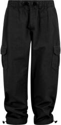 Urban Classics Lányok Ripstop Cargo nadrág 7/8 EVES fekete