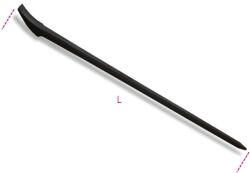 Beta 1704C Feszítővas lapos és hegyes véggel kovácsolt acélból, lakkozott 1600mm (017040215)