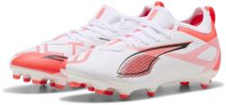 PUMA Футболни бутонки Puma Kids PUMA Ultra 5 Match Firm Ground Football Boots - White/Red