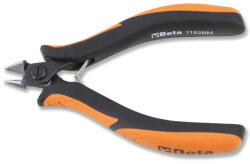 Beta 1182BM Speciális elektronikai oldalcsípőfogó, keskeny pofával bimateriális szár 120mm (011820101)