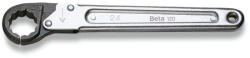 Beta 120 Nyitható racsnis hollander kulcs, krómozott, barnított fejjel 12 12mm (001200012)