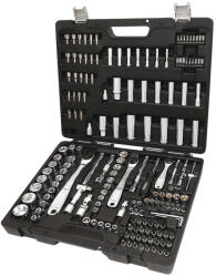 Beta BW 903E/C170 170 részes készlet 74 hatlapfejű dugókulcs, 42 csavarhúzóbetét, 30 csavarhúzó dugókulcs, 7 hajlított imbuszkulcs és 17 tartozék, műanyag táskában (009036170)