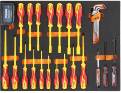 Beta MB63 Habszivacs tálca csavarhúzókkal szigetelt, 1000V (024504263)