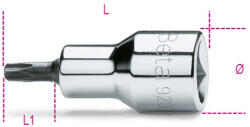 Beta 920TX-L 1/2"-osTorx® imbusz-Dugókulcs, krómozott, barnított hegy T70L (009200541)