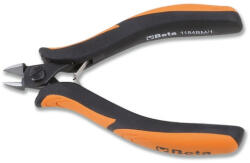 Beta 1184BM Speciális elektronikai oldalcsípőfogó, lekerekített pofával bimateriális szár 130mm (011840102)