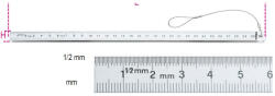 Beta 1682HS Rugalmas skálás vonalzó, rozsdamentes acélból H-SAFE 200mm (016824020)