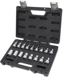 Beta BW 923E-FTX/C17 17 darabos 1/2"-os dugókulcs készlet Torx® csavarokhoz, műanyag táskában (009236017)