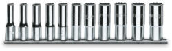 Beta 920BL/SB11 11 részes tizenkétszögű hosszú dugókulcs szerszám készlet (920BL) tartón (009200338)
