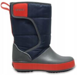 Crocs Hótaposók Crocs Lodgepoint Snow Boot Kids 23, 5 c7 Navy/Slate Grey (C204660-4HE)