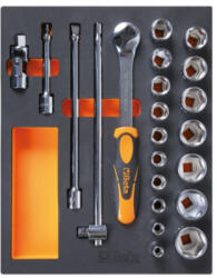 Beta M96 Habszivacs tálca 1/2"-os dugókulcskészlettel (024500096)