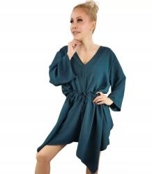 Agrafka Gyönyörű laza ruha mini aszimmetrikus 3XL/4XL (5904824789729)