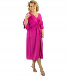 Agrafka Ruha oversize ruha övvel és V-nyakkivágással 46/48-as méret (5905756094523)