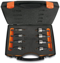 Beta 451/C8 8 darabos koronafúró készlet, HSS, köszörült Ø 16-18-20-22-25-30-32-35 mm (004510308)