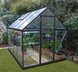 Palram Polikarbonát üvegház Hybrid 1, 85 x 2, 46 m Palram - Canopia szürke (PALhybrid 6x8 sh)