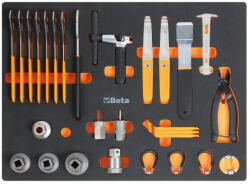 Beta MM400 Habszivacs tálca kerékpárszerelő szerszámokkal (024580400)