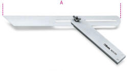 Beta 1672 Állítható szögsablon csúszó szárral, a szár és az alaplap acélból készült, krómozott 300mm (016720030)