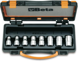 Beta 920FTX/C8 8 részes dugókulcs szerszám készlet Torx®-csavarokhoz (920FTX) kofferban (009200391)