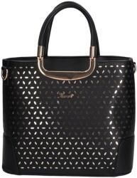 Karen 1491 L bis fekete arany női kézi táska