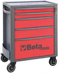 Beta RSC24/5-R 5 fiókos szerszámosláda ÜRES piros/antracit (024004053)