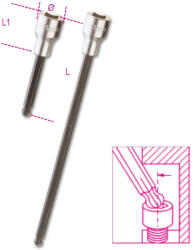 Beta 920BP 1/2" Hatlapú gömbfejű imbusz-Dugókulcs 10Lmm (009200494)