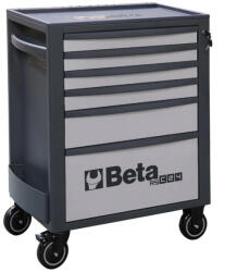 Beta RSC24/6-G 6 fiókos szerszámosláda ÜRES fehér alumínium/antracit (024004062)