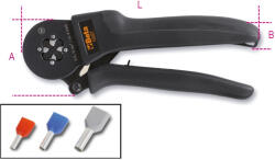 Beta 1606T Saruzófogó cső sarukhoz, 4 oldalú krimpelés (016060005)