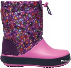Crocs Hótaposók Crocs Crocband Lodgepoint Graphic Boot Kids 32, 5 j1 Amethyst (204829-5n9)