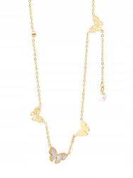 Trusky Arany lánc Pillangók Acél 316L