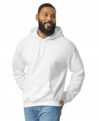 Gildan Férfi kapucnis melegítő pulóver Kenguru Heavy Gildan Fehér XL (GI18500)
