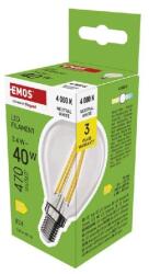 EMOS LED izzó filament kisgömb E14 3, 4W 470lm 4000K ZF1D23 (ZF1D23) - vartaelembolt