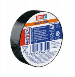 TESA Pvc szigetelőszalag Erős öntapadós szigetelés 15mm x 10m Fekete (53988-00005-00)