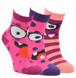 ViO Gyerek csúszásgátló pamut zokni 8101924, egész évszakos, lányoknak, mosolygós arc, …