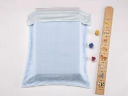 MORA CANDY P87 babapléd - 80×110 cm, kék (dobozos)